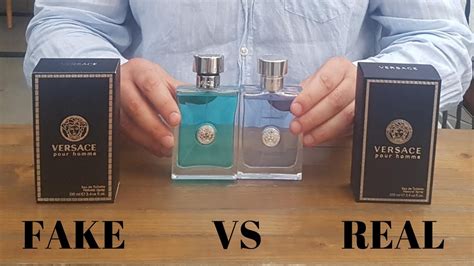 Real vs Fake VERSACE Pour Homme 